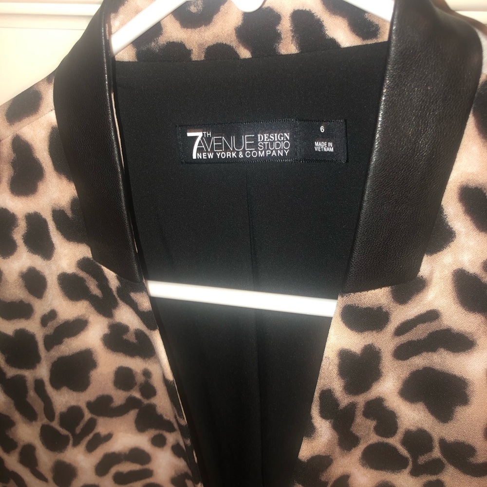Leopard Print Jacket